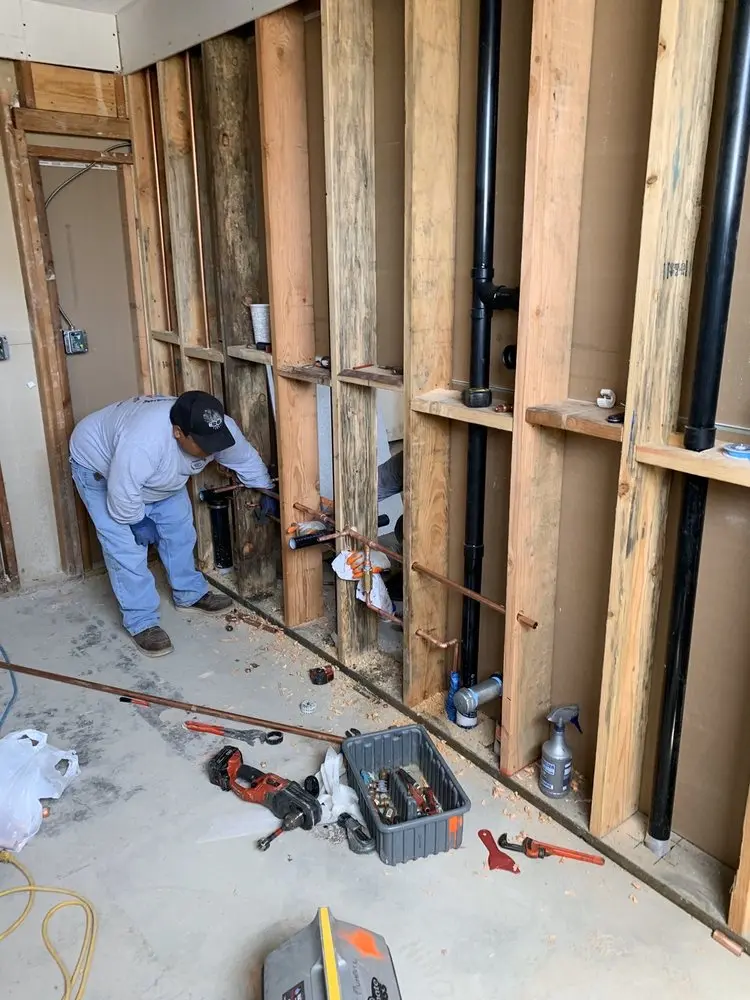 Commercial rough-in plumbing for Trenchless Sewer Repair in Wylie